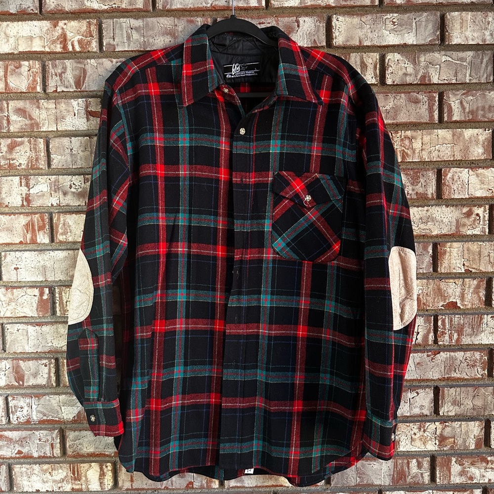 Vintage Lobo of Pendleton Wool Flannel Shirt Size Large